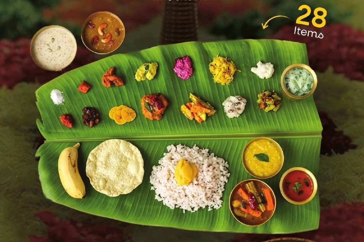 Grand Onam Sadhya(28 Items and One Grand Celebration) — Onam Sadya by AlOsra Restaurant - Muharraq in Muharraq, Bahrain